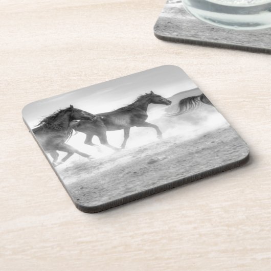 Dessous-de-verre Course de mustang (Côté gauche)