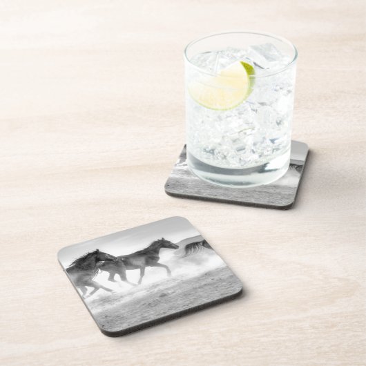 Dessous-de-verre Course de mustang (Côté Droit)