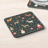 Dessous-de-verre Coussin d'humeur de Noël (Côté gauche)