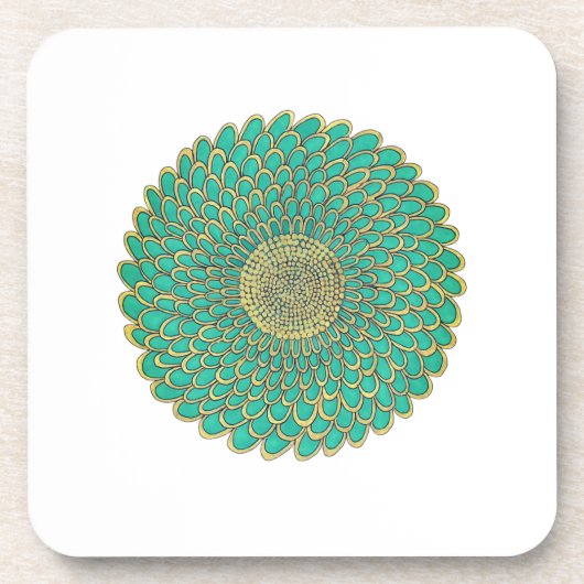 Dessous-de-verre Coussin Mandala (Devant)