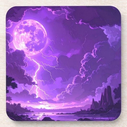 Dessous-de-verre Coussin Rond (Devant)