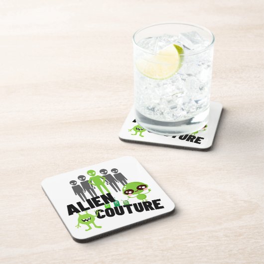 Dessous-de-verre couture Alien.w (Côté Droit)