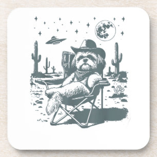 Dessous-de-verre Cowboys UFO Western français