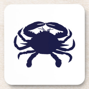 Dessous-de-verre Crabe Bleu Foncé
