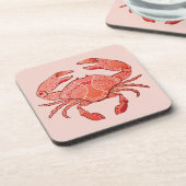 Dessous-de-verre Crabe de style (Côté gauche)