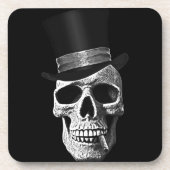 Dessous-de-verre Crâne de casquette supérieur (Devant)