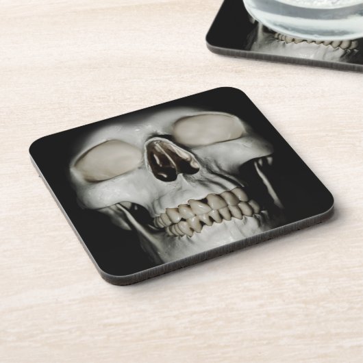 Dessous-de-verre Crâne simple (Côté gauche)