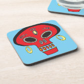 Dessous-de-verre Crâne tribal (Côté gauche)