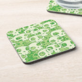 Dessous-de-verre Crânes frais (Côté gauche)