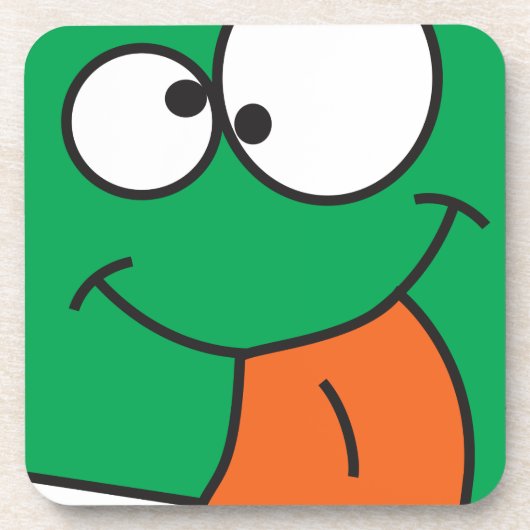 Dessous-de-verre Crazy Face (Devant)