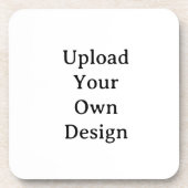 Dessous-de-verre Create Your Own Simple Custom Hard plastic  (Devant)