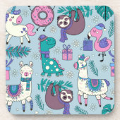 Dessous-de-verre Créatures Fantaisistes d'Hiver (Devant)