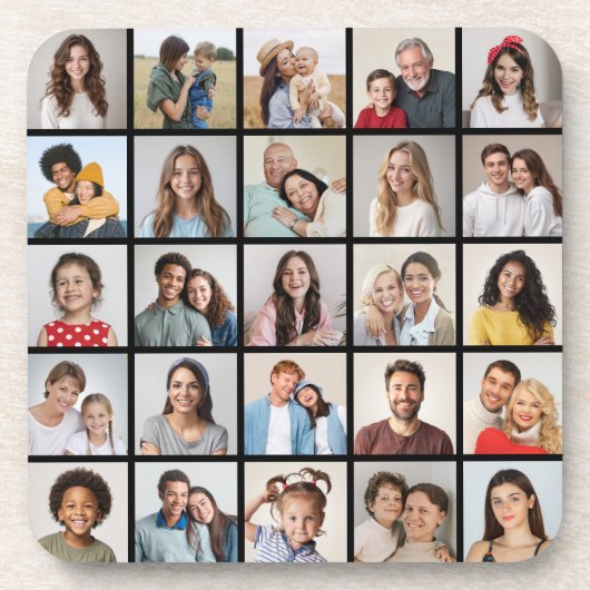 Dessous-de-verre Créez votre propre collection de photos 25 (Devant)