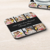 Dessous-de-verre Créez votre propre collection de photos 6 Ajouter (Côté gauche)