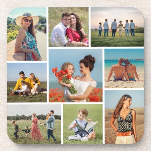 Dessous-de-verre Créez votre propre collection de photos 9 (Devant)