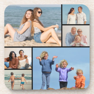 Dessous-de-verre Créez votre propre collection photo de 6 personnes