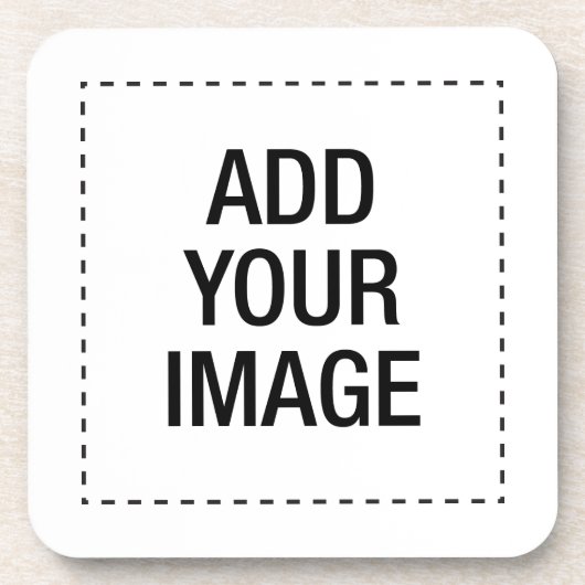 Dessous-de-verre Créez votre propre customizeable fait sur commande (Devant)