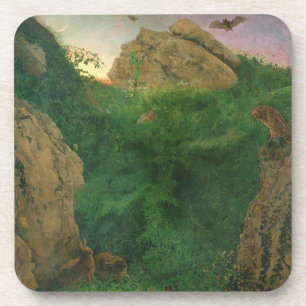 Dessous-de-verre Crépuscule (huile)