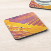 Dessous-de-verre Cristaux d'acide oxalique (Côté gauche)