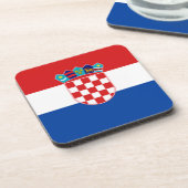 Dessous-de-verre Croatie : Drapeau de Croatie (Côté gauche)