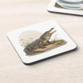 Dessous-de-verre Crocodile (Côté gauche)