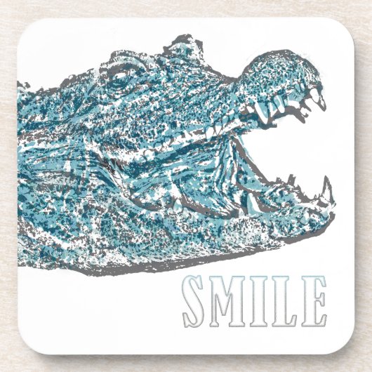 Dessous-de-verre Crocodile du sourire (Devant)
