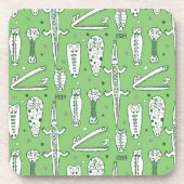 Dessous-de-verre Crocodile Motif (Devant)