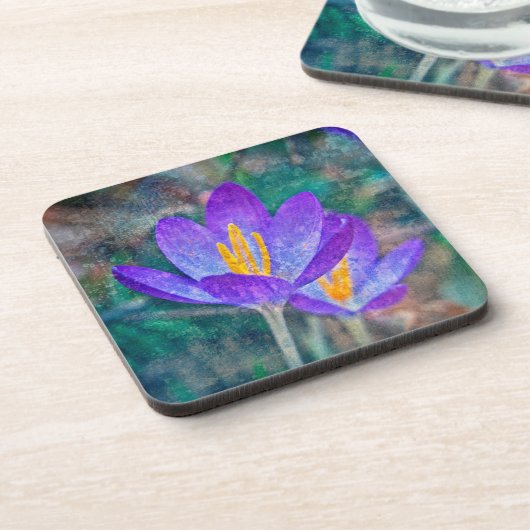 Dessous-de-verre Crocus (Côté gauche)