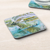 Dessous-de-verre Croisement de canal (Côté gauche)