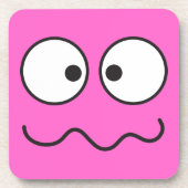 Dessous-de-verre Croix aliénée folle de visage observée (Devant)