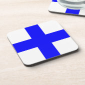 DESSOUS-DE-VERRE CROIX BLUE XRAY (Côté gauche)