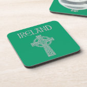 Dessous de verre croix celtique d'Irlande (Côté gauche)