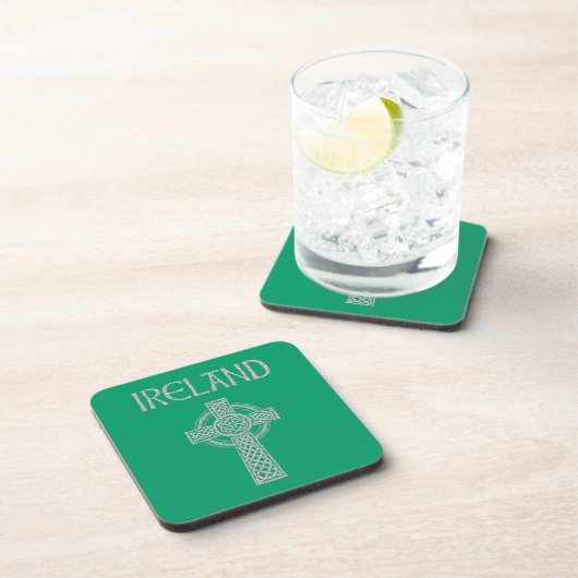 Dessous de verre croix celtique d'Irlande (Côté Droit)