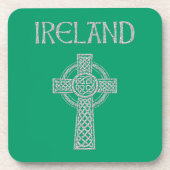 Dessous de verre croix celtique d'Irlande (Devant)
