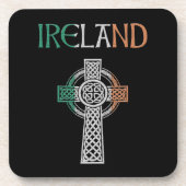 Dessous de verre croix celtique d'Irlande (Devant)