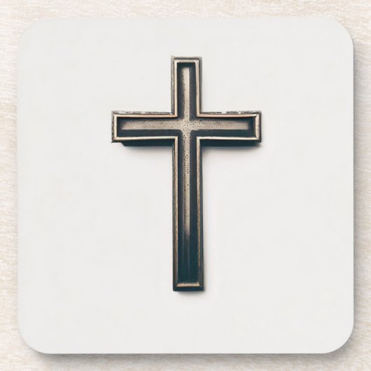 Dessous-de-verre Croix religieuse (Devant)