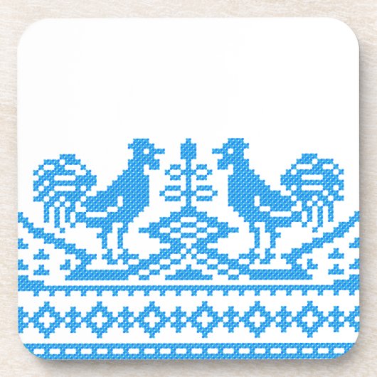 Dessous-de-verre Cross-stitch (Devant)