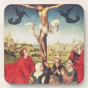 Dessous-de-verre Crucifixion, c.1510 (huile sur le panneau)