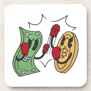 Dessous-de-verre Crypto Fight Club