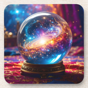 Dessous-de-verre Crystal Ball - Je Vois Un Événement Cosmique Dans