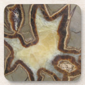 Dessous-de-verre Crystallized Rock Abstract Design (Devant)