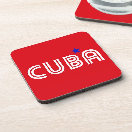 Dessous-de-verre Cuba Retro (Côté gauche)