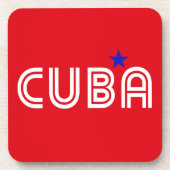 Dessous-de-verre Cuba Retro (Devant)