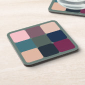 Dessous-de-verre Cubes colorés (Côté gauche)