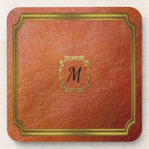 Cuir Brown personnalisé de Faux