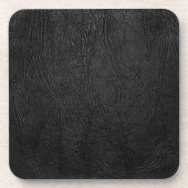 Dessous-de-verre Cuir noir de Digitals (Devant)