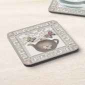 Dessous-de-verre Cuisine en verre thé pot couleurs beige (Côté gauche)