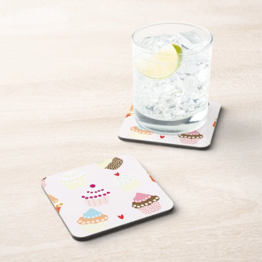Dessous-de-verre Cupcakes (Côté Droit)