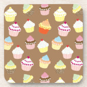 Dessous-de-verre Cupcakes Delicious Decorated Birthday (Devant)