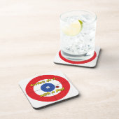 dessous de verre "Curlers le font avec un Peel" -  (Côté Droit)